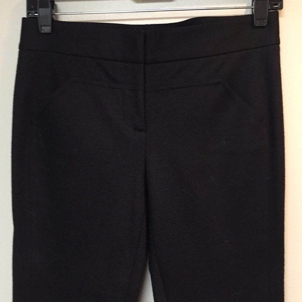 Black stretch Diane von Furstenberg pant - Picture 3 of 7
